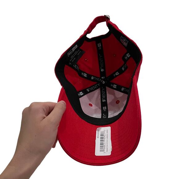 New era Womens kansas City Chiefs glitter logo baseball hat - Picture 4 of 4